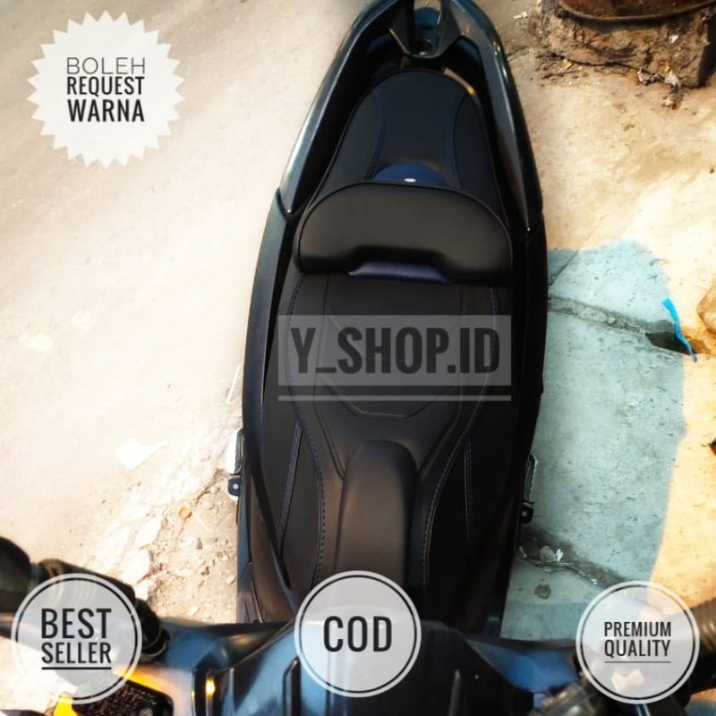 Sarung Cover Kulit Jok Motor Vario 110 New 150 160 MBtech Original