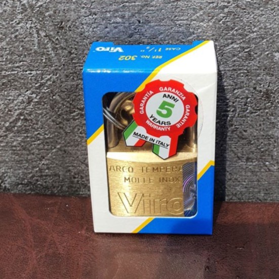 Gembok Viro 40mm Gepeng