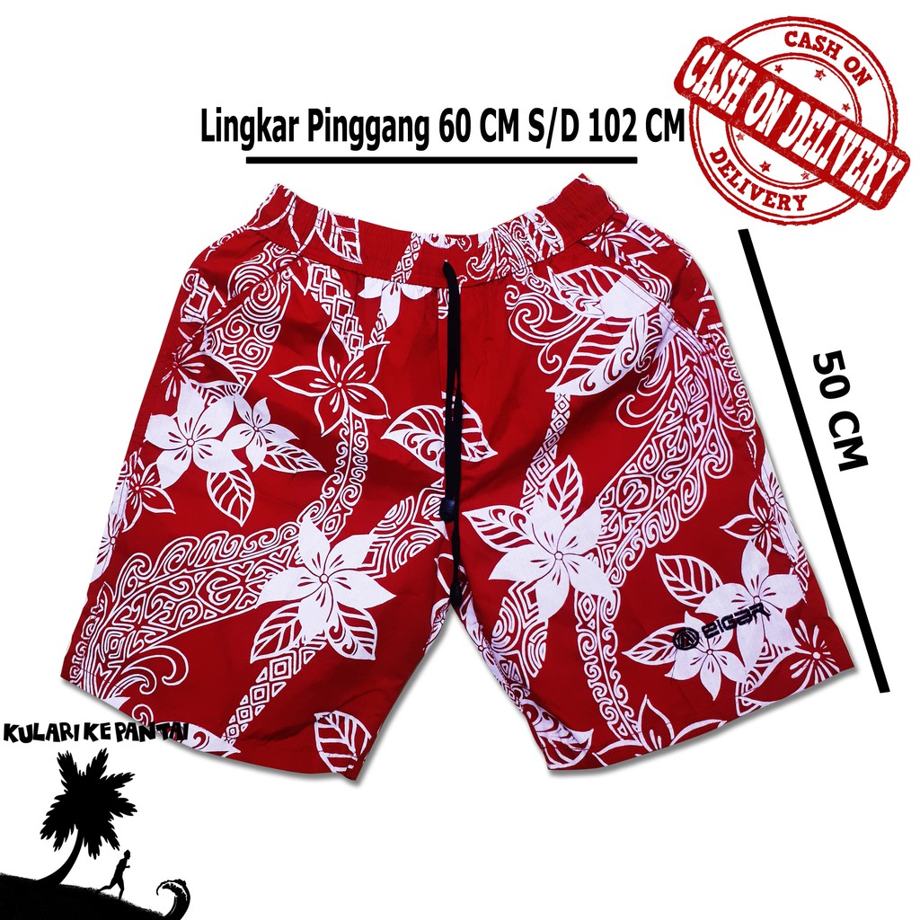 Celana pantai santai pendek pria dan wanita surf surfing Celana pantai santai pendek pria dan wanita surf surfing