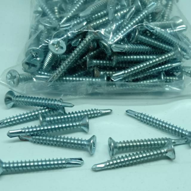 Skrup Fh Jf Sds 8x32 3 2cm Isi 10pcs Baut Sekrup Skruf Drilling Roofing Galvalum Baja Ringan Shopee Indonesia Baut plafon baja ringan
