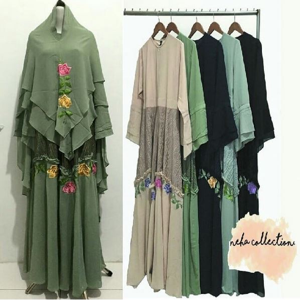 Zahraa by House of Kanio ORI / Gamis Set Branded Murah / Gamis Syar'i