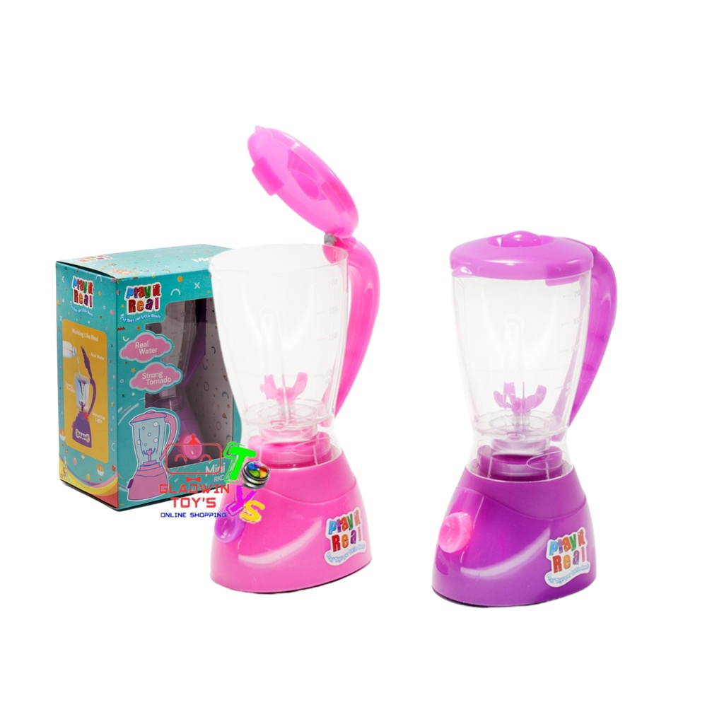 Mainan Blender MINI JUICER Real Water Bisa Jus Air Sungguhan