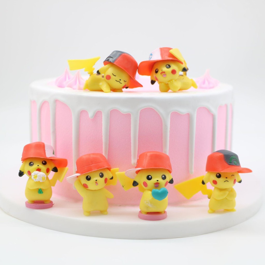 

Figure Pikachu 1 Set Isi 10 Limited Edition Original New Figure Baking Figure Kue Ulang Tahun Figure Dekorasi Kue Mainan Pikachu Mainan Anak Hadiah Valentine Anak