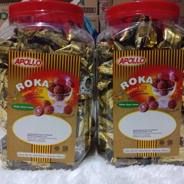 Coklat Rokari Toples isi 80 pcs