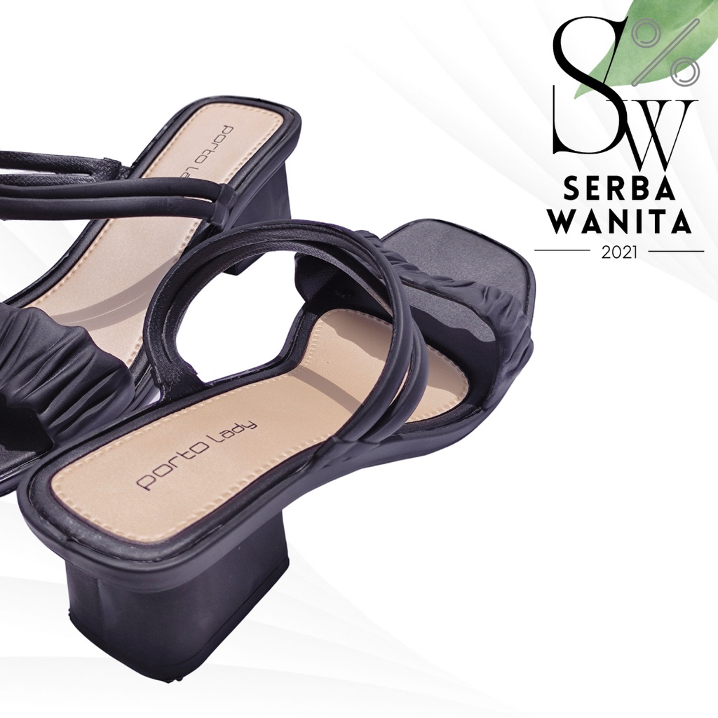 Sendal Wanita Karet Jelly 2023 Terbaru Porto Lady ZKS Sendal Jelly Tali Wanita Terkini Sandal Wanita Terbaru Sendal Jelly wedges