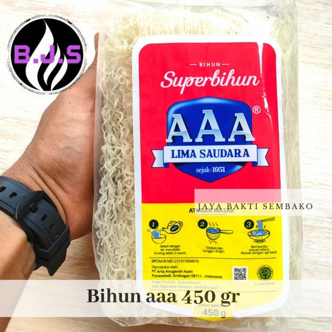 

TERBARU BIHUN AAA LIMA SAUDARA 450 GR 1PCS SALE