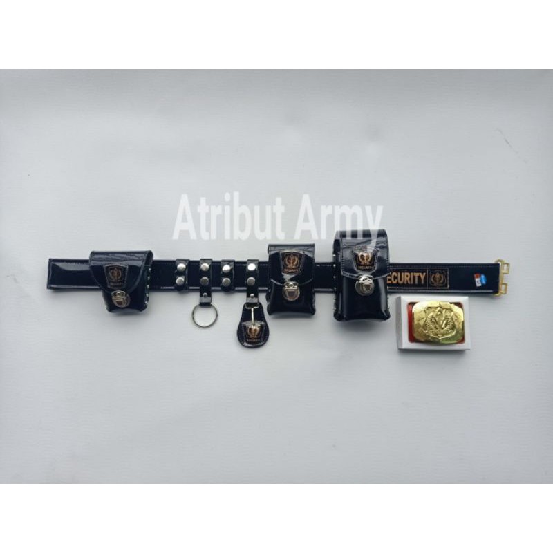 Sabuk Kopel PDL Security ( TR ) FULL SET dan BANGKOL MOTIF BATIK - KS04R