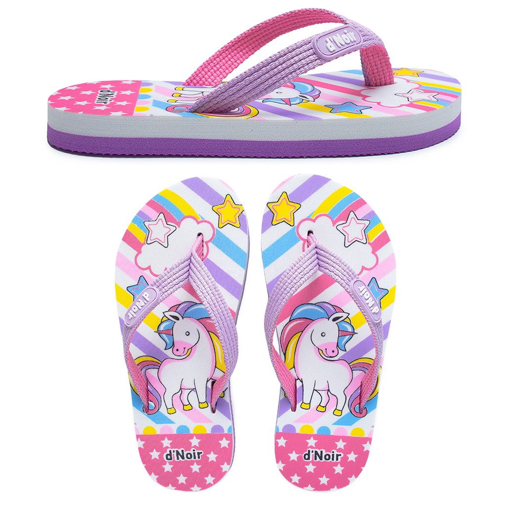 DNOIR Sandal Anak Perempuan UNICORN size 25 - 36