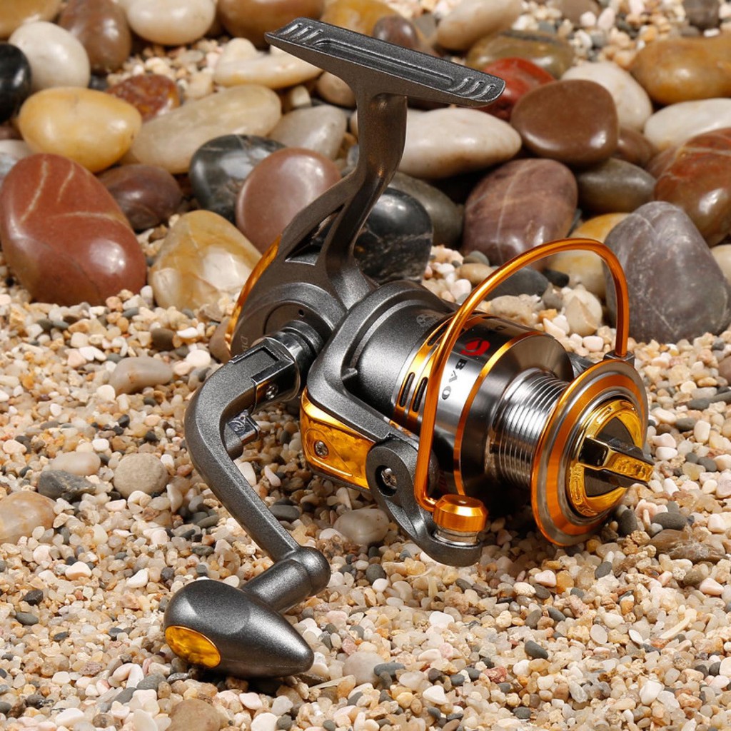 Debao Gulungan Pancing DB3000A SF 02 Metal Fishing Spinning Reel 10 Ball Bearing Aman Berkualitas