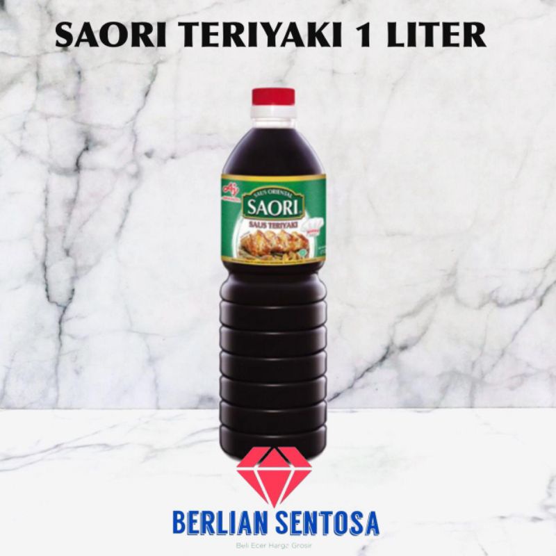 

saori teriyaki 1 liter saori saus teriyaki 1 liter