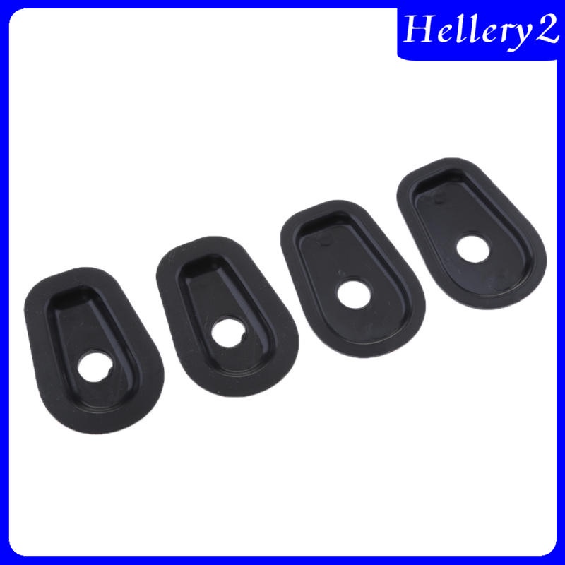 (Hellery2) 4pcs Adapter Spacer Lampu Sein Motor Untuk Kawasaki Z650 17-18