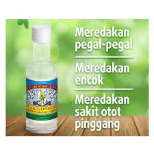 

Minyak Gondopuro Ie Kim Tie 40 Ml - Arak Gosok Panas Gandapura