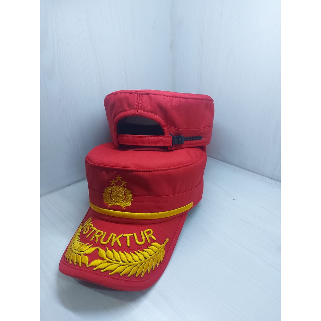 Topi Komando Pamen Merah Instruktur