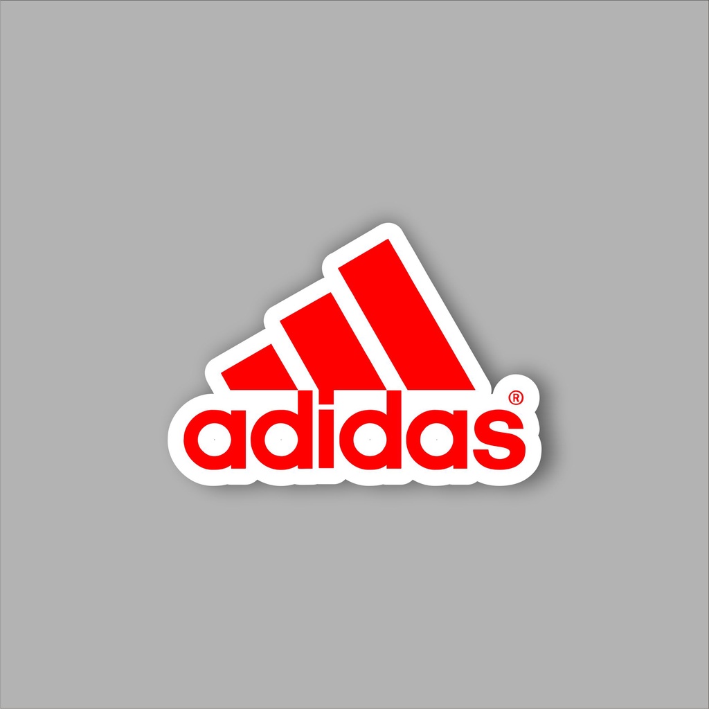 

Stiker brand stiker distro Adidas Bahan graftac anti air