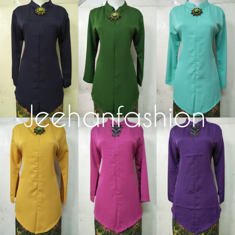 Baju Kebaya / Baju Atasan Wanita / Baju Atasan Polos / Baju Kebaya Polos