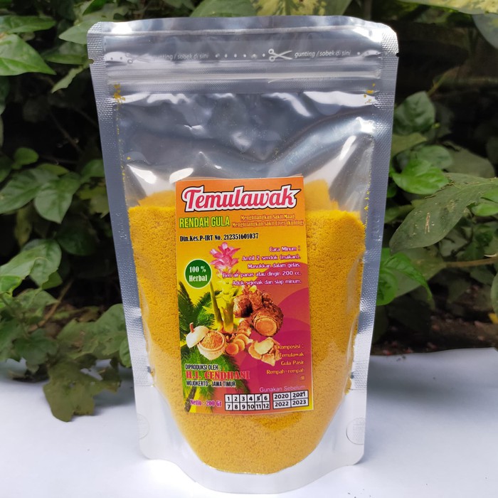 

Dijual Minuman Herbal Temulawak Rendah Gula Instant Original 200g Murah