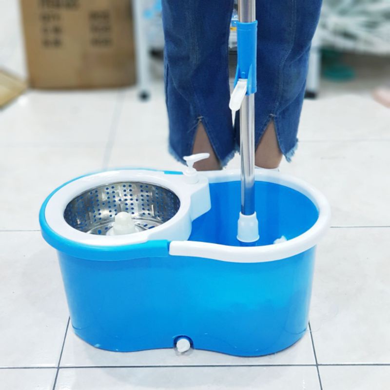 PEL LANTAI SPIN MOP ALAT PEL PRAKTIS