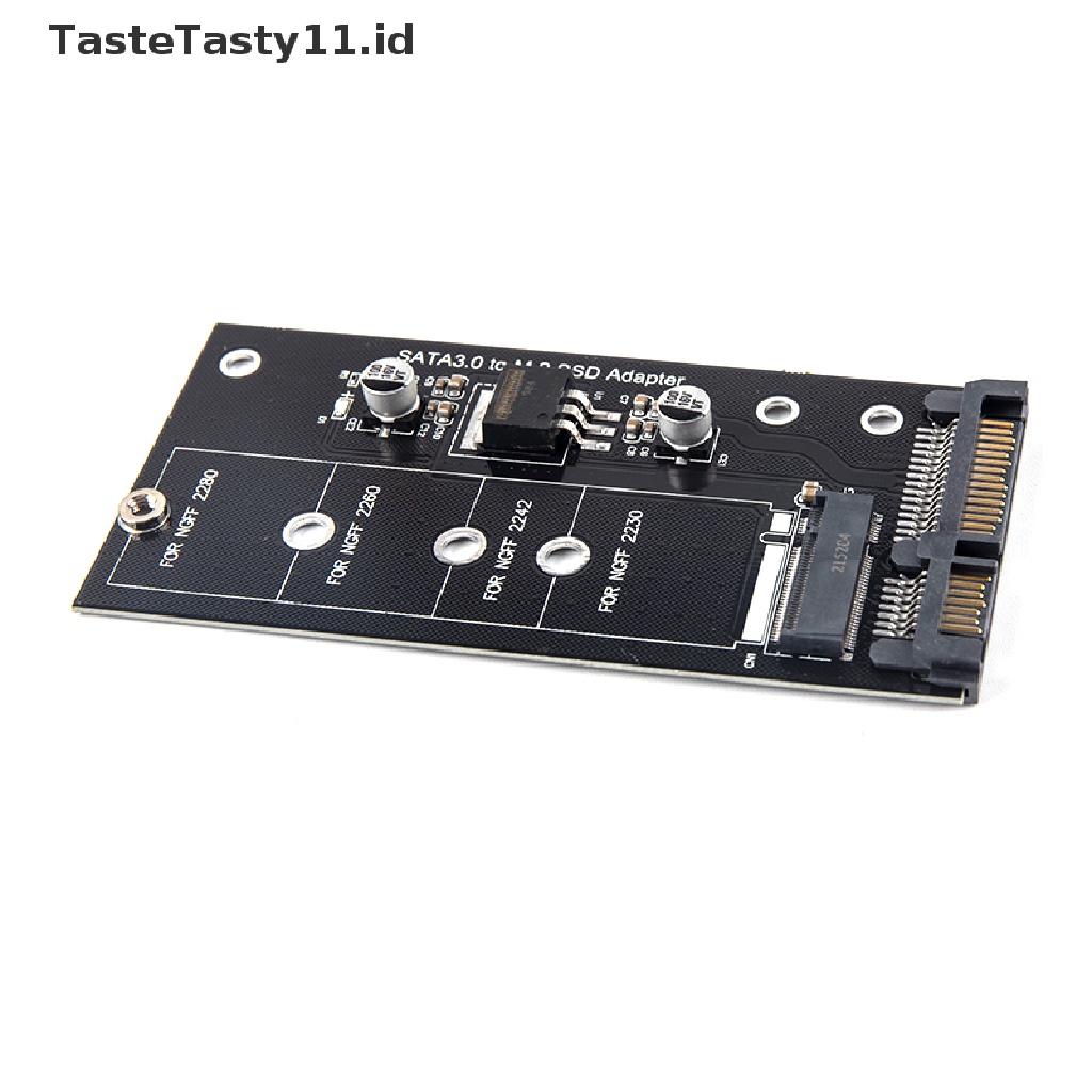 (TasteTasty) Adapter M2 SATA3 Raiser M.2 Ke SATA SSD M2 Ke SATA