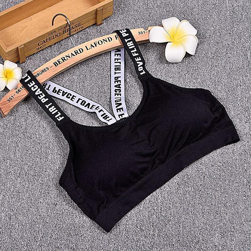 Sport Bra Push Up Gym Fitness Senam Zumba Jogging Yoga Pakaian Dalam Olahraga Wanita High Quality-2