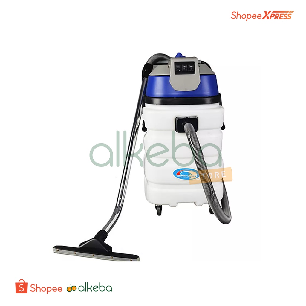 Mesin Vacum Cleaner 90 liter Wet and dry 3 motor vacuum jumbo industry SUPER CLEAN