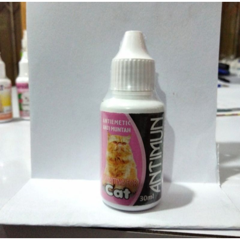 Antimun cat 30ml obat anti muntah kucing