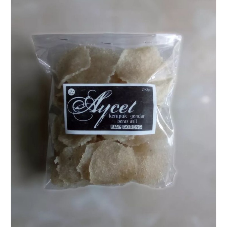 

KERUPUK GENDAR BERAS ASLI MENTAH 500gr