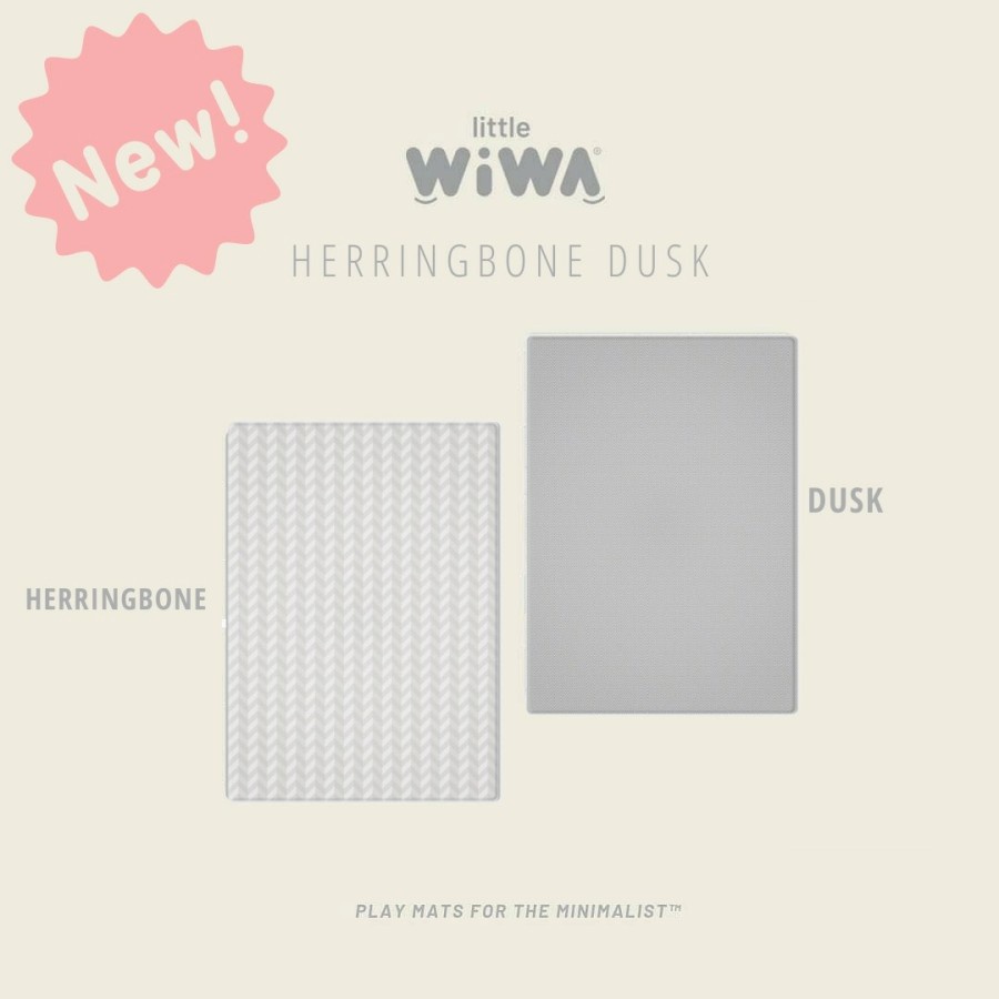 NEW Playmat LITTLE WIWA Herringbone Dusk