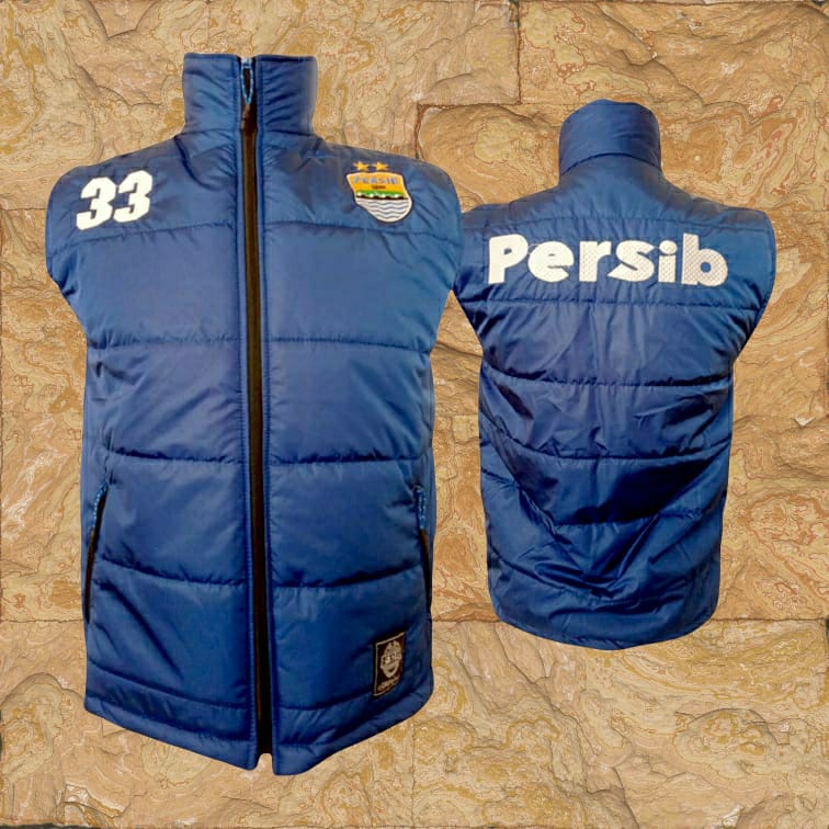 rompi persib terbaru jaket parasut fullbordir