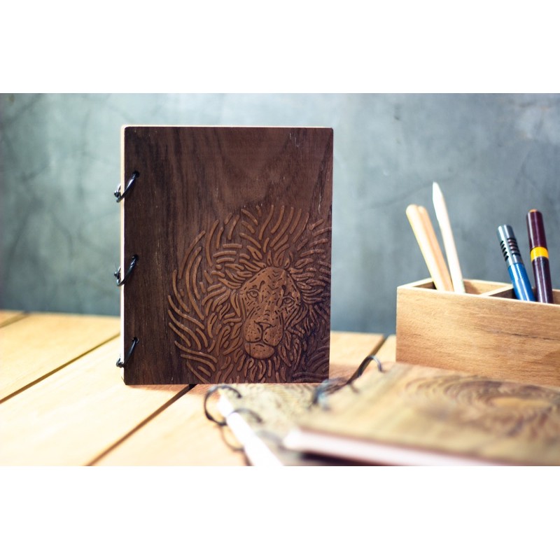 

JUAL WOODEN NOTEBOOK / BUKU CATATAN - ZODIAC SERIES