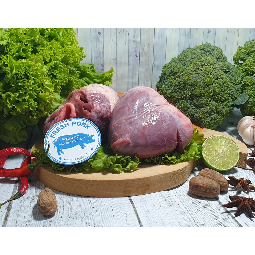 

JANTUNG BABI 1PCS ( PORK HEART )