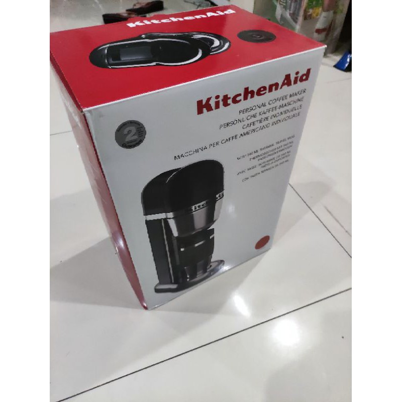 Jual kitchenaid coffee maker Red. brandnew Shopee Indonesia