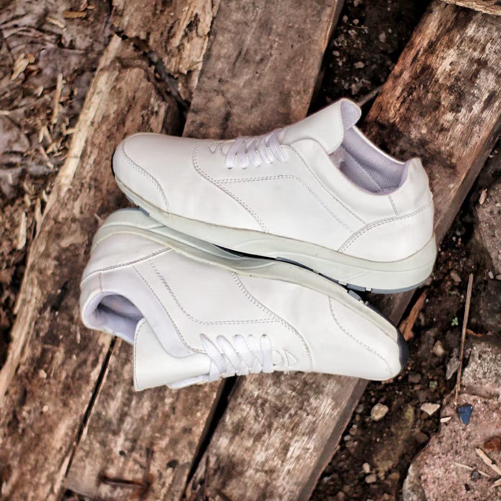 BURAY X SEPATU SNEAKER PRIA DEWASA MR JOE MOGIL KULIT ASLI ORIGINAL 100% FORMAL CASUAL SNEAKER LAKI-LAKI KERJA KANTOR GURU PNS KONDANGAN NYAMAN || SNEAKER PRIA PANSUS 2022