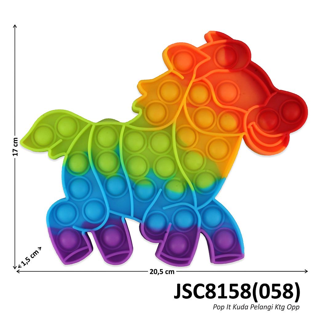 POP IT RAINBOW Mainan Anak Fidget Toys Game Toys-KUDA