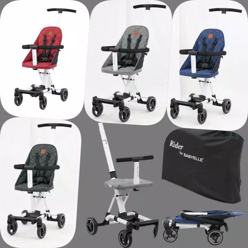 Stroller Babyelle Convertible Rider 1688 Traveller