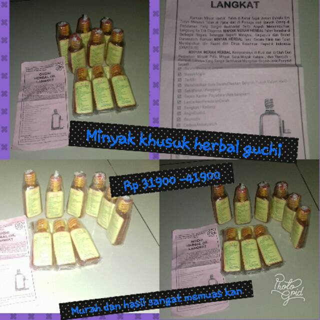 

MINYAK khusuk herbal guchi