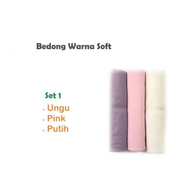 Selimut Bedong 3in1 Kain isi 3pcs / set Bahan Katun Premium lembut nyaman / Bedong bayi