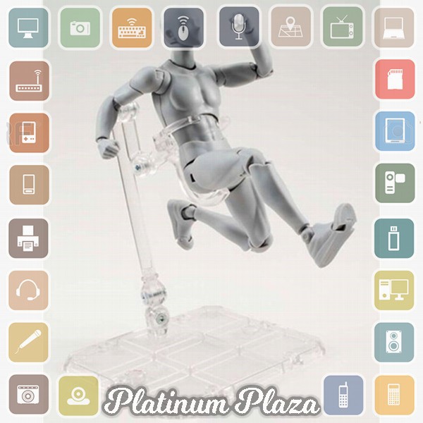 SHFiguart Body Kun DX Set Mannequin Action Figure Male Model - Gray`ETZKK6-