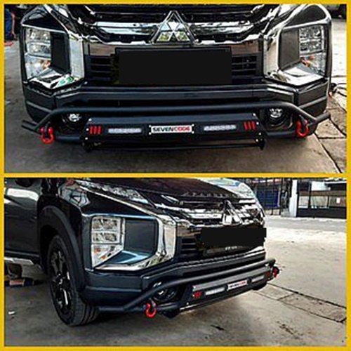 Tanduk Depan Xpander - Cross Sevencode Cobra Towing Bumper Besi