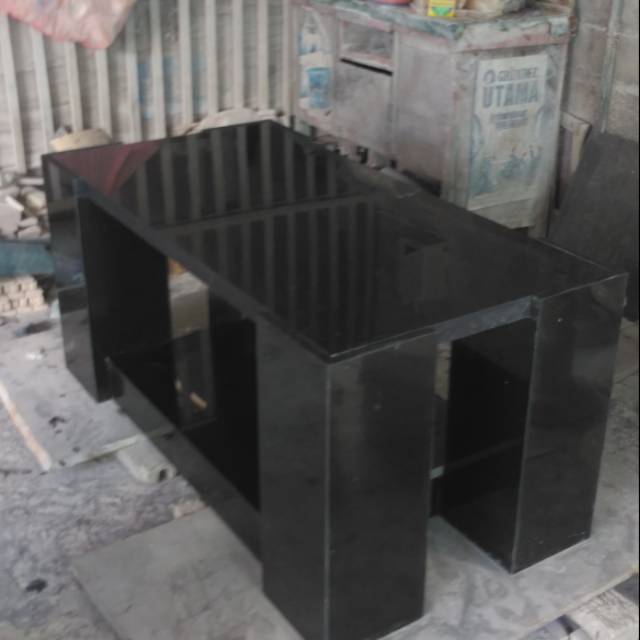 Meja tamu kaki kubus 4
