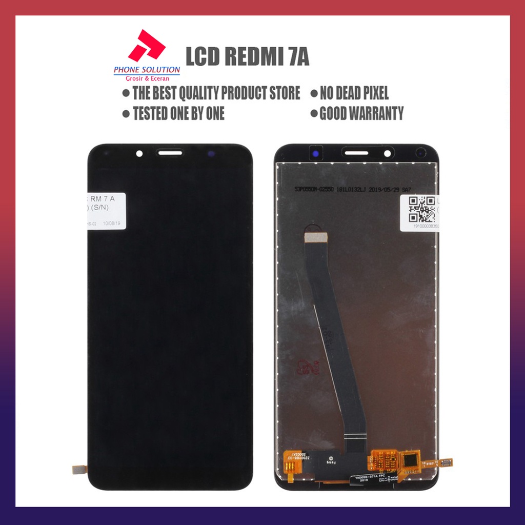 LCD Xiaomi Redmi 7A Fullset Touchscreen // Supplier LCD Xiaomi Redmi - Garansi 1 Bulan