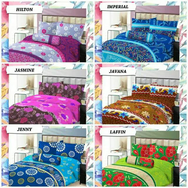 Bed cover illusions ukuran 180×200
