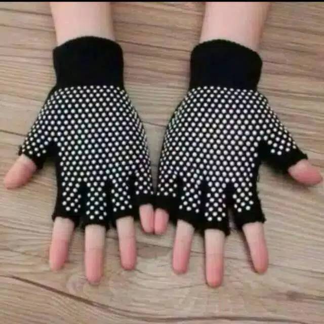 sarung tangan bintik potong enak buat driver gojek dan mancing