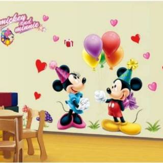 Stiker Dinding Wallpaper 60x90cm Motif Karakter Kartun Stiker Dinding Wallpaper 60x90cm Motif Karakter Kartun