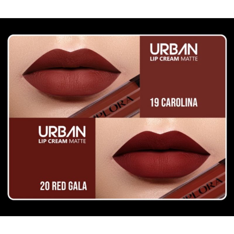 LIPSTIK IMPLORA Urban Lip Cream Matte Original BPOM