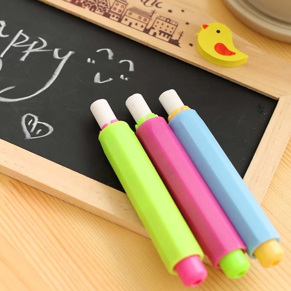 ELEGANT Stationery Chalk Holder Offuce Chalk Accessories Chalk Clip 5pcs Clean Teaching Hold Teaching On Chalkboard School Supplies Education Tool Healthy Non-toxic/Multicolor