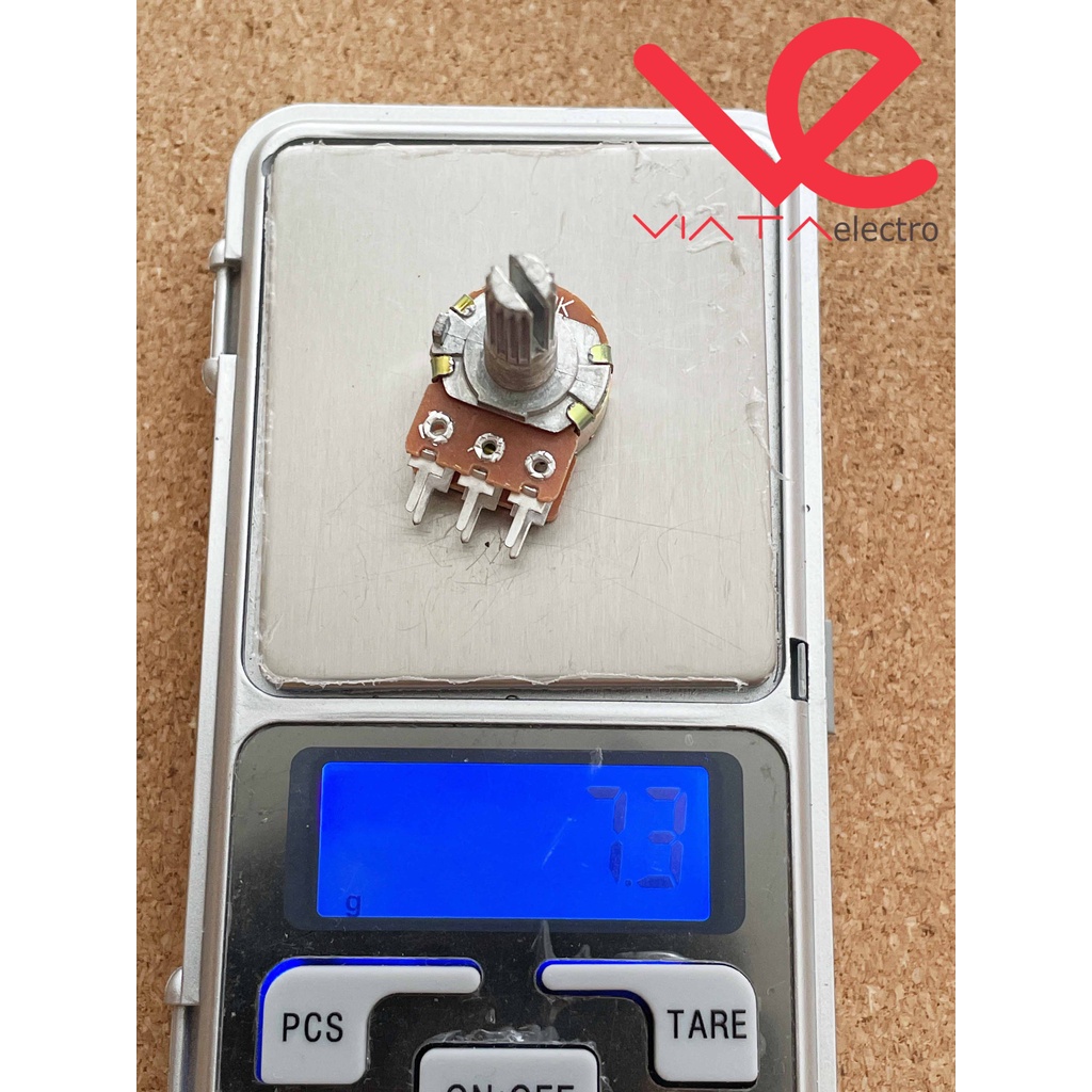 POTENSIO STEREO 50K POTENTIO POTENSIOMETER STEREO 50.000 OHM