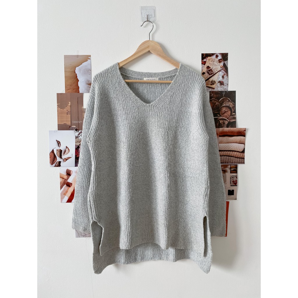 Lowrys Farm Grey Oversized Sweater