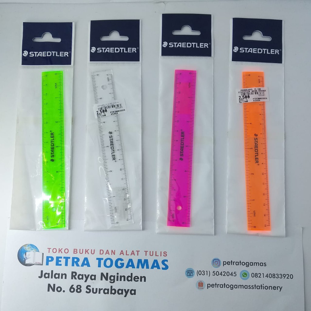 

PENGGARIS 15 CM 562 15N TH STAEDTLER NEON