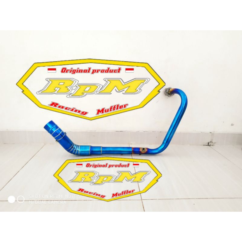 Pipa Leher Knalpot Ninja 250 SL - Ninja 250 RR Mono - Big Elbow Ninja 250SL