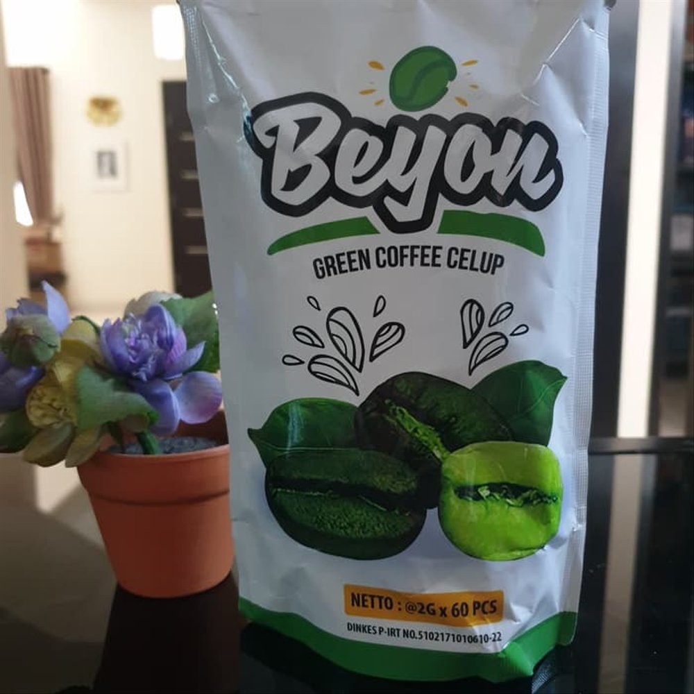 

BEYON Green Coffee CELUP isi 60 perpack Berkualitas